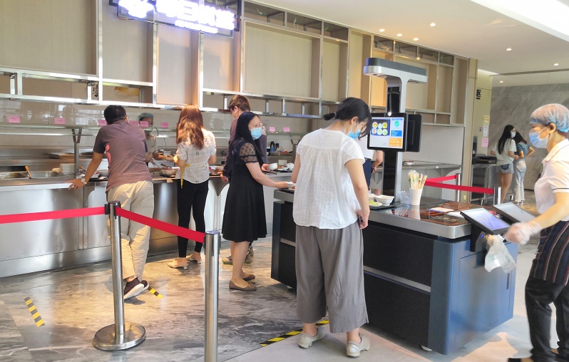 戈子視覺結(jié)算臺(tái)對餐具有特殊要求嗎？